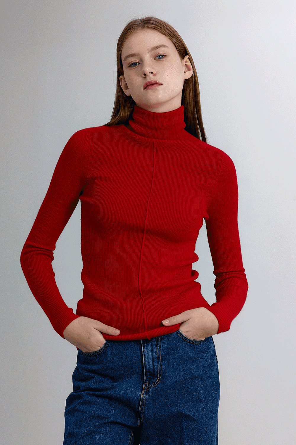 [MJ Pick!] Fren slim turtle neck knit_5 color