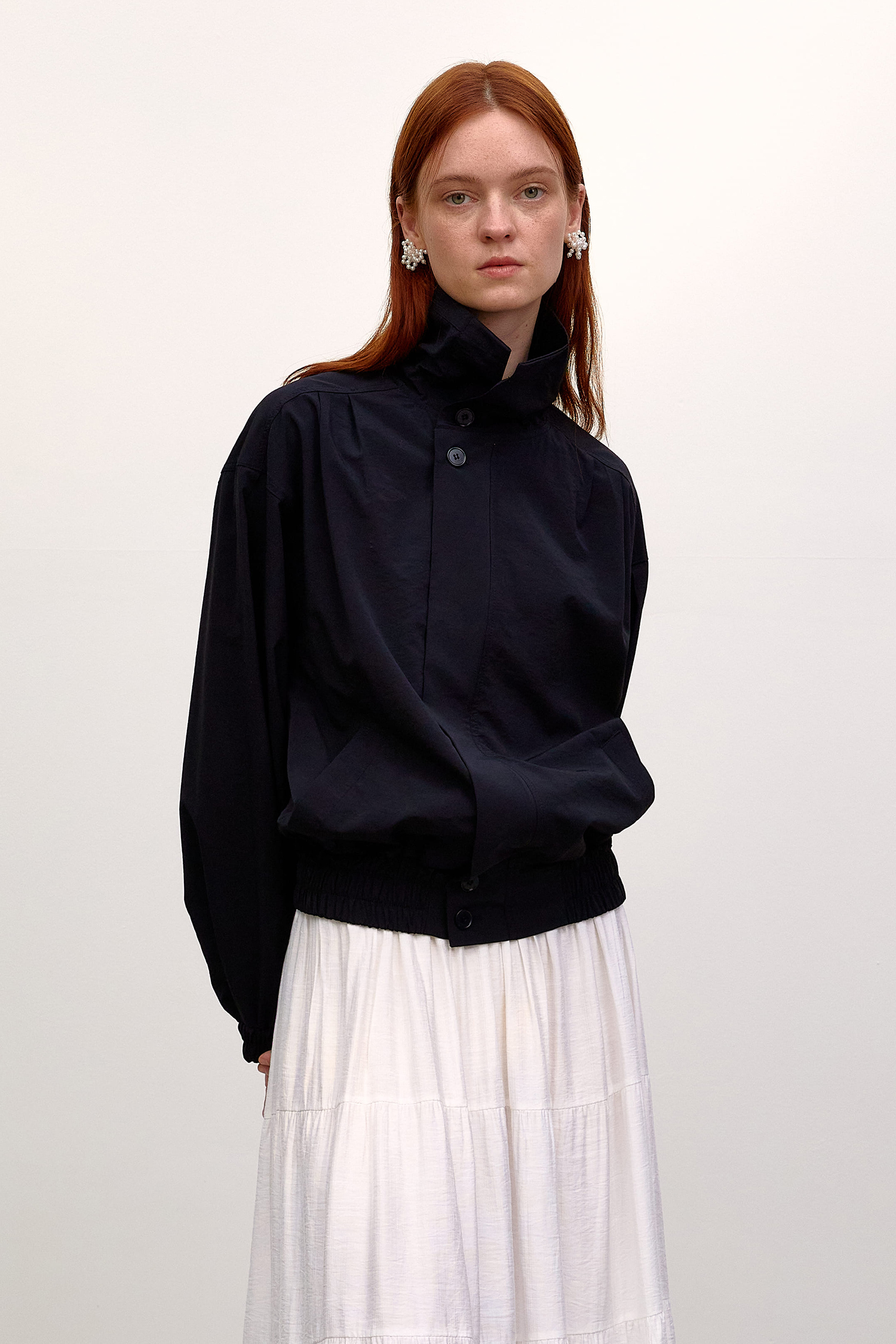 [2차] Eva 2-way high neck jacket_black